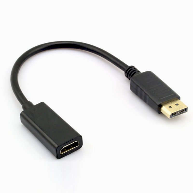 DisplayPort(M) to HDMI(F) 15cm 4K  